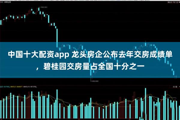 中国十大配资app 龙头房企公布去年交房成绩单，碧桂园交房量占全国十分之一