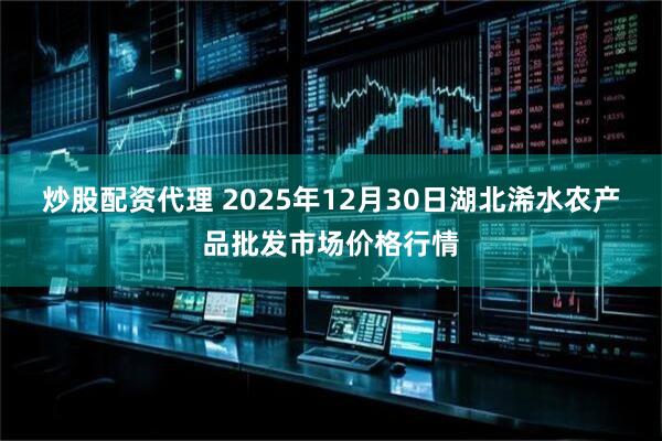 炒股配资代理 2025年12月30日湖北浠水农产品批发市场价格行情